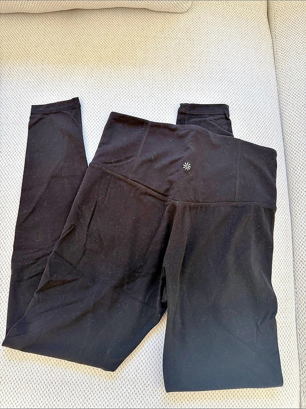 Athleta Ultra High Rise Elation Tight Black Athletic Leggings